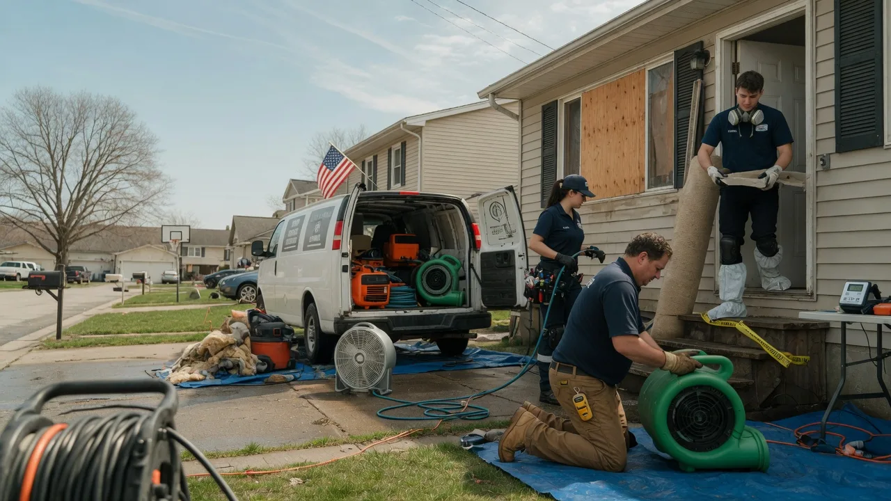 Water Damage Restoration in Derby, OH near me